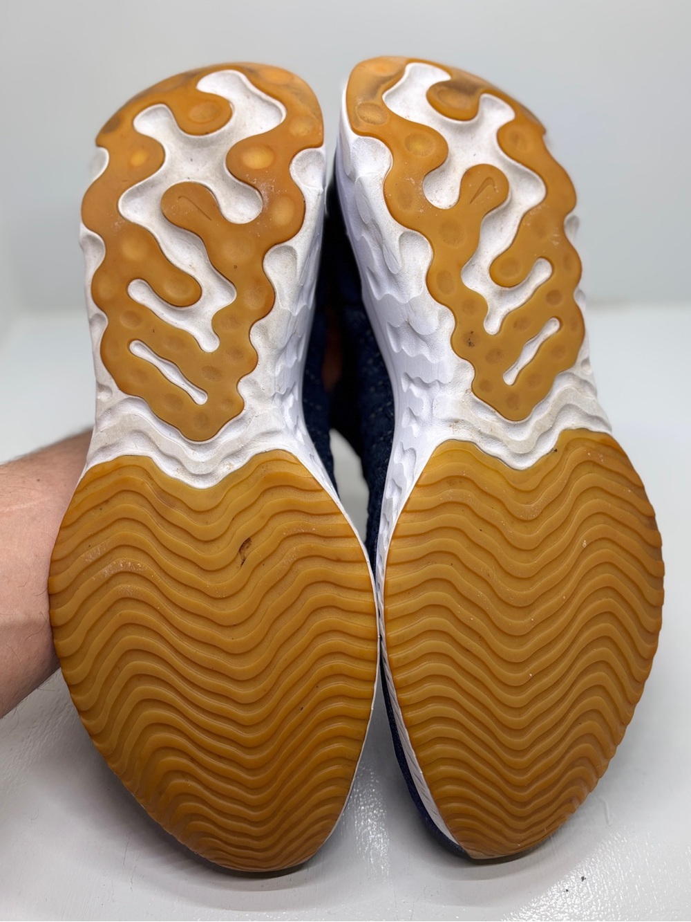 Nike React Phantom Run Flyknit 2 Running Shoes Blue Men's Size 14 Slip-On Sneake - Picture 3 of 14